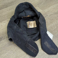 Fleece Helmet & Face Cover *gc, hair, dirt, residue, faded
