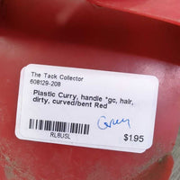 Plastic Curry, handle *gc, hair, dirty, curved/bent
