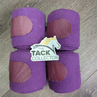4 Fleece Polos *vgc, clean, mnr hair
