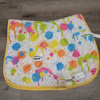 Quilt Jumper Pad *gc, mnr rubs, dirt, stains, puckers, holey edges, holes, pills
