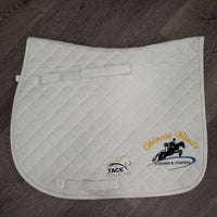 Quilt Jumper Pad "Shelby", 1x piping *gc, clean, mnr rubs, stains, dingy, hair, pills

