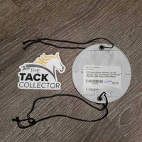 3# Round Show Number, 2x els *gc/fair, dirt, discolored, v.stretched elastics, split edge
