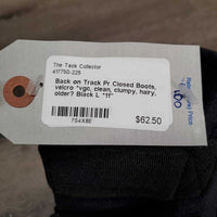 Pr Closed Boots, velcro *vgc, clean, clumpy, hairy, older?
