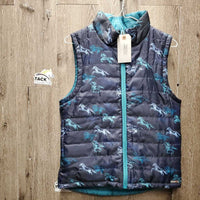 Puffy Quilt Reversible Vest *vgc, clean
