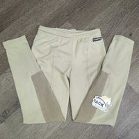 JUNIORS Pull On Riding Tight Breeches, drawstring waist *gc, rubs, mnr undone waist stitching, rubs, pills
