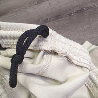 JUNIORS Pull On Riding Tight Breeches, drawstring waist *gc, rubs, mnr undone waist stitching, rubs, pills
