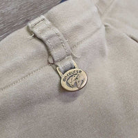 JUNIORS Hvy Cotton Jodphurs, Drawstring Waist, 2x elastics *gc, cut tag, stretched elastic, rubs, faded

