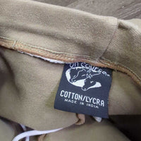 JUNIORS Hvy Cotton Jodphurs, Drawstring Waist, 2x elastics *gc, cut tag, stretched elastic, rubs, faded

