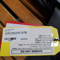 15" *XW *6.5" Hastilow Close Contact *No Billet Guards, Rear Gusset Panels, Wool Flocking, Long Small Pencil Rolls, Flaps: 12,75"L x 11"W Serial #: 2007 3638
