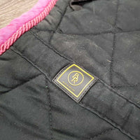 Quilt Jumper Saddle Pad, piping, tabs *vgc/gc, clean, mnr hair, faded, rubs, snags, mnr tears
