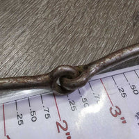 V.Thin Sweet Iron Westtern Loose Ring Bit *gc, clean, rust , scuffs
