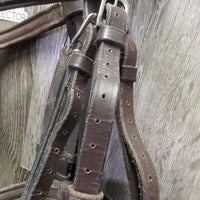 Rsd/Padded Monocrown Bridle *vgc, dirt, hairy seams, edge scrapes, NO Flash
