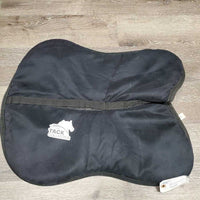 Memory Foam Half Pad, 1x piping *vgc, clean, mnr hair, faded, rubs, puckers, shavings
