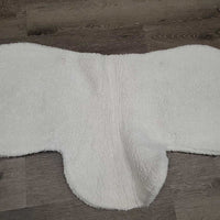 Fleece Fitted Hunter Pad *gc, clean, older, clumpy, mnr hair, rubs, pills, stains
