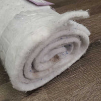 2 Synthetic Felt Leg Quilts *vgc, clean, pilly, stains, older, rubs