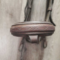 FS Rsd Monocrown Bridle, 0 flash *gc, older, v.dirty, residue, creased