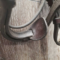 FS Rsd Monocrown Bridle, 0 flash *gc, older, v.dirty, residue, creased