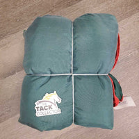 Lt Winter Blanket, tail *gc, older, 0 wpf, clean, faded repairs, mnr hair, dirt
