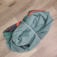 Lt Winter Blanket, tail *gc, older, 0 wpf, clean, faded repairs, mnr hair, dirt
