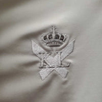 SS Show Sun Shirt, 1/3 Snap Up, snap collar, mesh pits *gc/fair, dingy, discolored, stains, seam puckers
