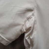 SS Show Sun Shirt, 1/3 Snap Up, snap collar, mesh pits *gc/fair, dingy, discolored, stains, seam puckers
