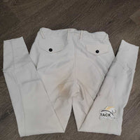Euro Seat Breeches *fair, broken zipper, dingy, stains, v.stained seat & legs
