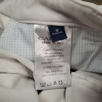 Euro Seat Breeches *fair, broken zipper, dingy, stains, v.stained seat & legs

