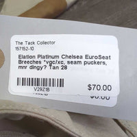 EuroSeat Breeches *vgc/xc, seam puckers, mnr dingy?

