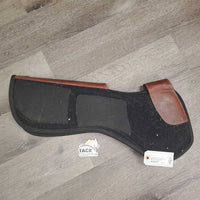 Mesh Spine Free Shimmable Half Pad, detach wither, 4 shims: 2 mid, 2 hind, 0 front *vgc, dirt, hair
