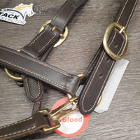 FS Padded Leather Halter *vgc, mnr dirt, scuffs, dry
