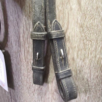 Rsd Bridle, Rsd Braided Reins *gc, dirty, dry, stiff, rubs
