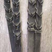 Rsd Bridle, Rsd Braided Reins *gc, dirty, dry, stiff, rubs
