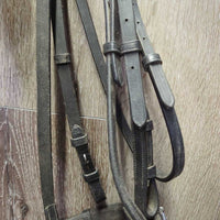 Rsd Bridle, Rsd Braided Reins *gc, dirty, dry, stiff, rubs
