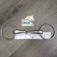Thick Hollow Mouth Loose Ring Bit *gc, v.dirt, gunky, scratches, chews, scuffs
