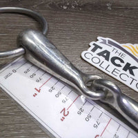 Thick Hollow Mouth Loose Ring Bit *gc, v.dirt, gunky, scratches, chews, scuffs
