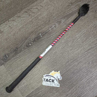 Riding Whip Crop, Horse head *gc, dirt, sharp cap end, bent
