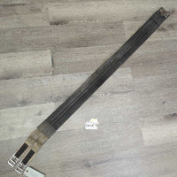 Cotton Web Girth, 1x els *gc, older, dirty, faded, stains, snags, rubs
