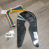 17.5" *Adj M/Black Gullet In Wintec 500 Close Contact, 2 Billet Guards, Blue Wintec Cover, 5 Gullet Bars, Gauge, 14 Shim Inserts, info & tool, HART Panels, Front & Rear Gusset Panels, Flaps: 14"L x 14"W Serial #: W 20 02 1637 - 44J 17.5
