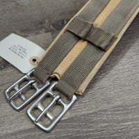 Cotton #4h & Nylon Girth *gc, stains, hairy seams, faded, rubs, older
