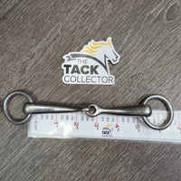 Hvy Med Loose Ring Bradoon Bit *gc, clean, older, scratches, stains
