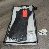 JUNIORS Half Chaps, Back Zipper, bag *xc/vgc, v.mnr dirt & rubs, older
