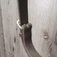 Rsd Bridle, flash *vgc/gc, clean, mnr rubs, scrapes, creases, tight keeper, stains/dirt, v.stiff, dry, older
