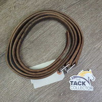Pr Thick Nylon Lined Narrow Stirrup Leathers *gc, clean, rubs, stains, scrapes, rubs, faded, pulled stitching
