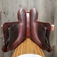 17" W *5.5" County Innovation All Purpose, Green County Cover, Wool Flocking, Med Front & Large Back Blocks, Rear Gusset Panels, Flaps: 14.25" x 13.5"W