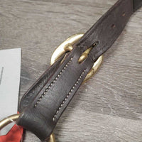 Rsd FS Padded leather Halter, adj *xc/vgc, mnr dry, scuffs, nameplate holes