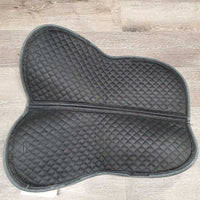 Cotton Shimmable Half Pad, cut tabs, 0 shims *gc, v. faded, mnr rubs, hair, threads, pills