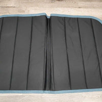 Microsuede Chanel Dressage Saddle Pad, non slip top *xc, v. mnr hair, rubs, pills
