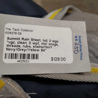 Rain Sheet, tail, 0 legs *vgc, clean, 0 wpf, mnr snags, threads, rubs, stains/film?