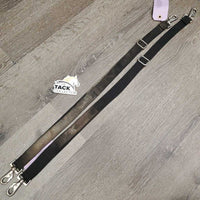 2 Elastic Leg Straps, snaps *gc/fair, dirty?stains, faded, stretched
