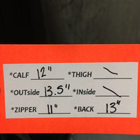 JUNIORS Tall Winter Riding Boots, zips *vgc/xc, clean mnr scuffs, dirt
